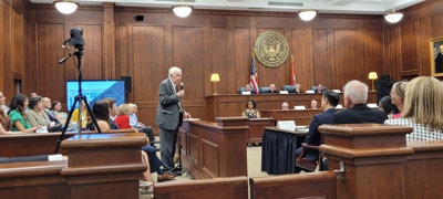 Judge James D Todd speaks at USCH renaming in Jackson TN