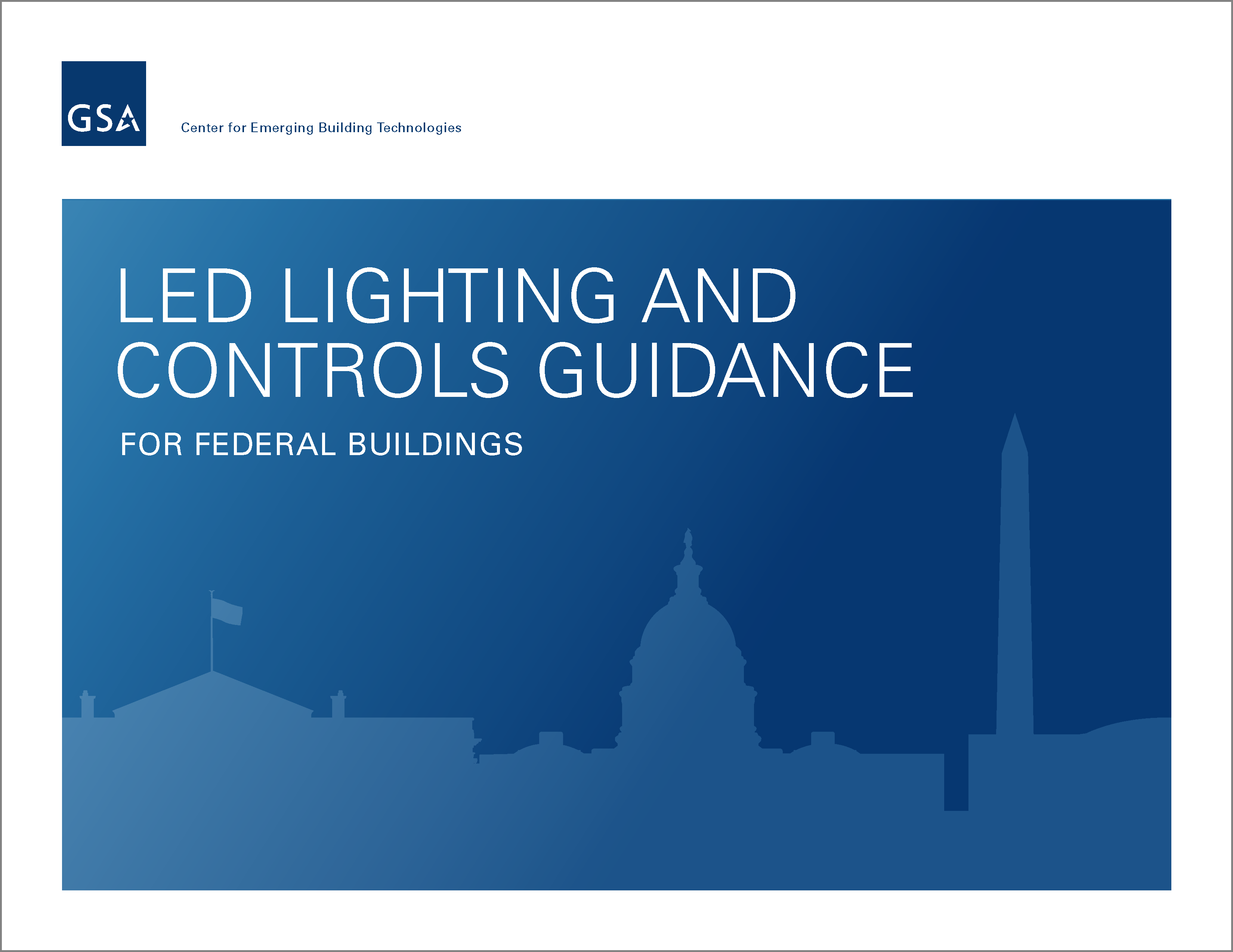 LED Lighting and Controls Guidance cover thumbnail