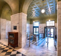 Lobby of the Alton Lennon Federal Building and US Courthouse 