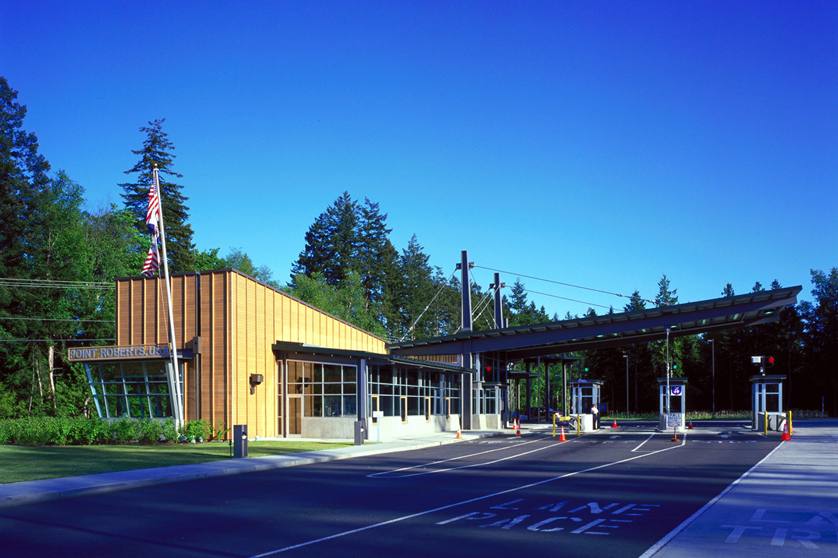 Photo of Port Roberts U.S. Border Station