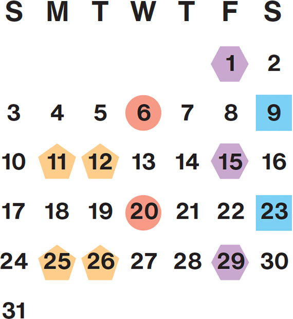 August 2025 calendar month grid with columns for Sunday to Saturday, Aug 1 on Fri first row, and Aug 31 on Sun sixth row