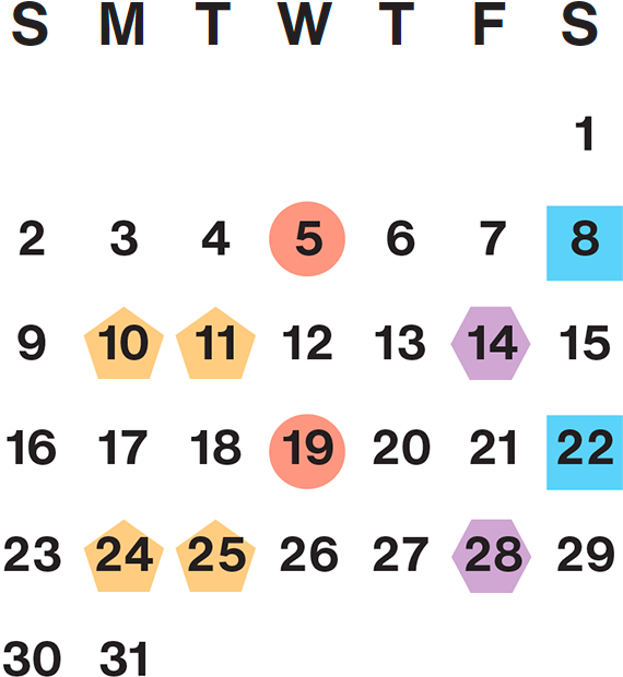  August 2026 calendar month grid with columns for Sunday to Saturday, Aug 1 on Sat first row, and Aug 31 on Mon sixth row