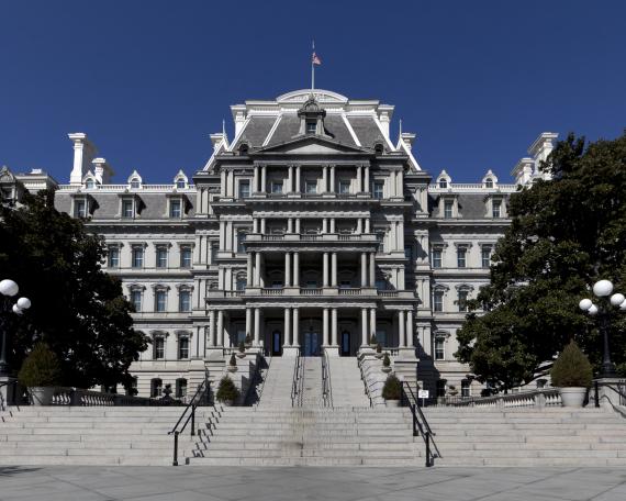 Dwight Eisenhower Executive Office Building exterior, Washington DC