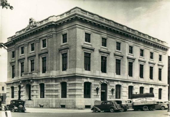 Historic Photo of Davies Federal Building, Grand Forks ND