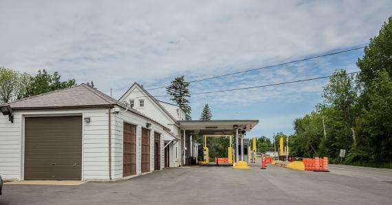 Border Inspection Station in Mooers NY