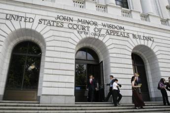 Exterior of Wisdom Courthouse in New Orleans