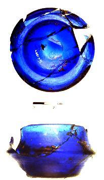 The Hoffman Assemblage salt cellar (top view/side view), late-18th century