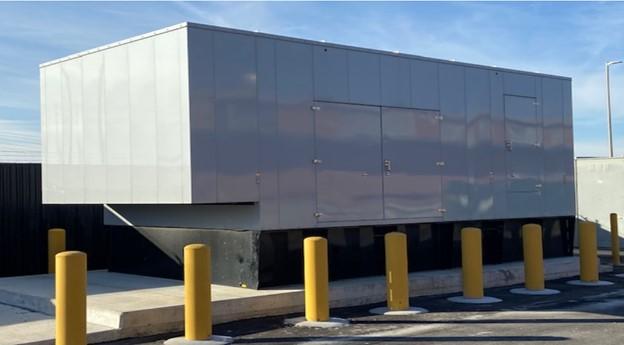 New emergency generator at Bannister Federal Complex.