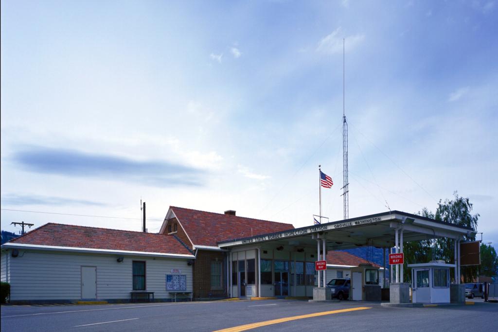 Photo of Oroville U.S. Border Station.